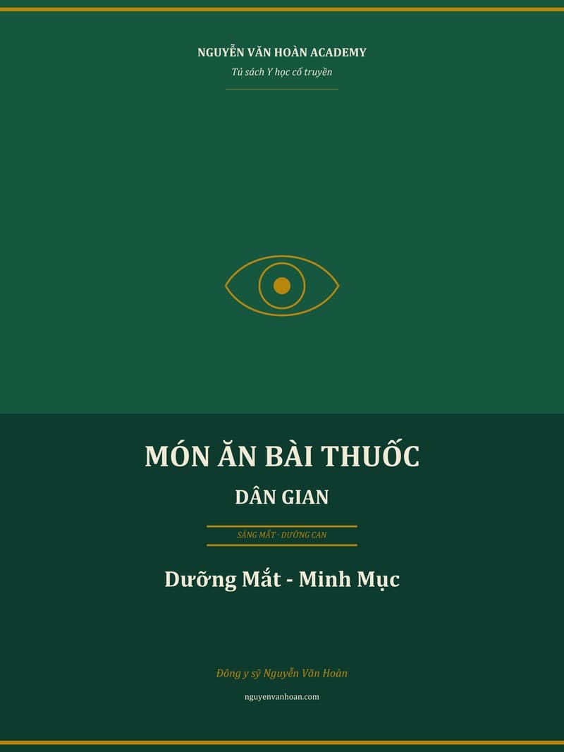 Ebook: Món Ăn Bài Thuốc Dân Gian - Dưỡng Mắt